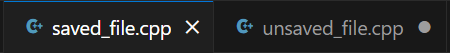 Display differences between saved and unsaved files in VS Code
